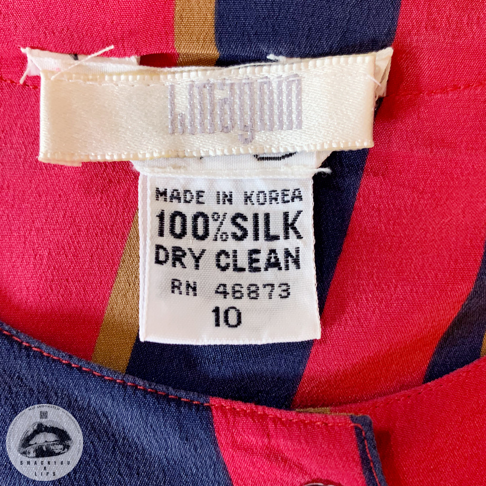 British Stripe Silk Shirts
