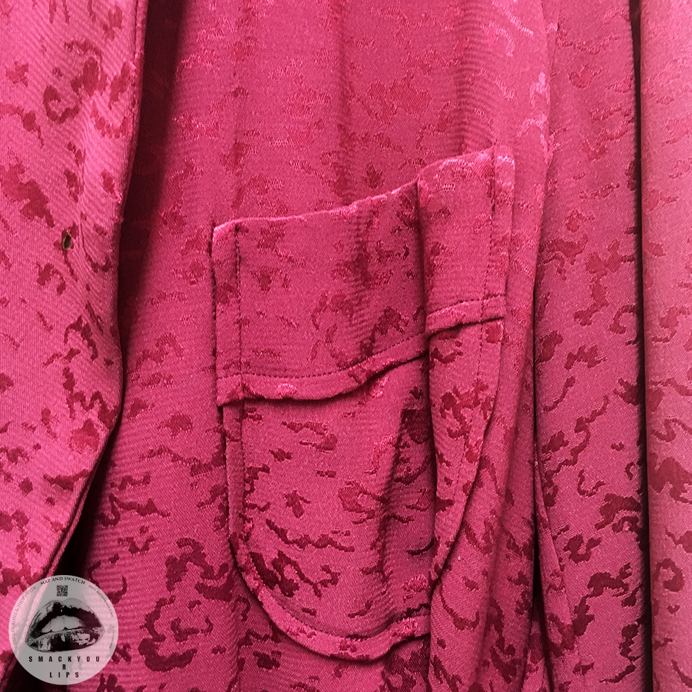 Faded Pink Silk Robe 