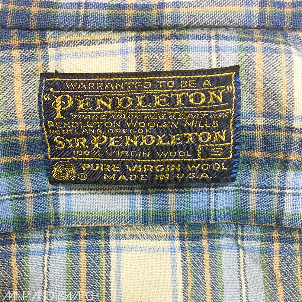 Sir PENDLETON Wool Check Shirt
