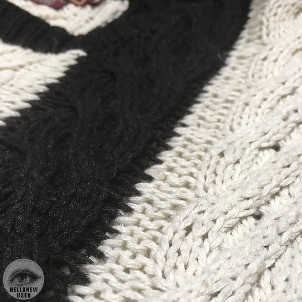 Monotone Stripe Cotton Knit