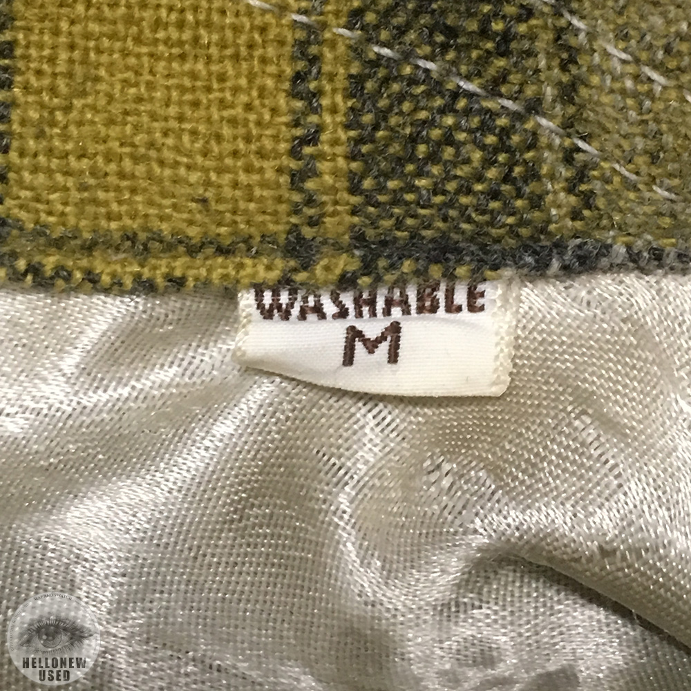 Vintage Wool Check Shirt