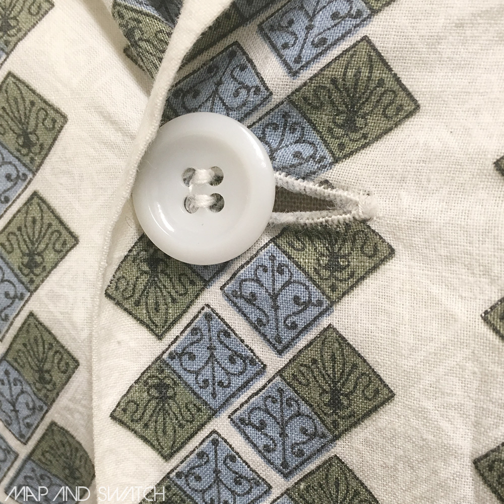 Medieval Pattern Pajama Shirt