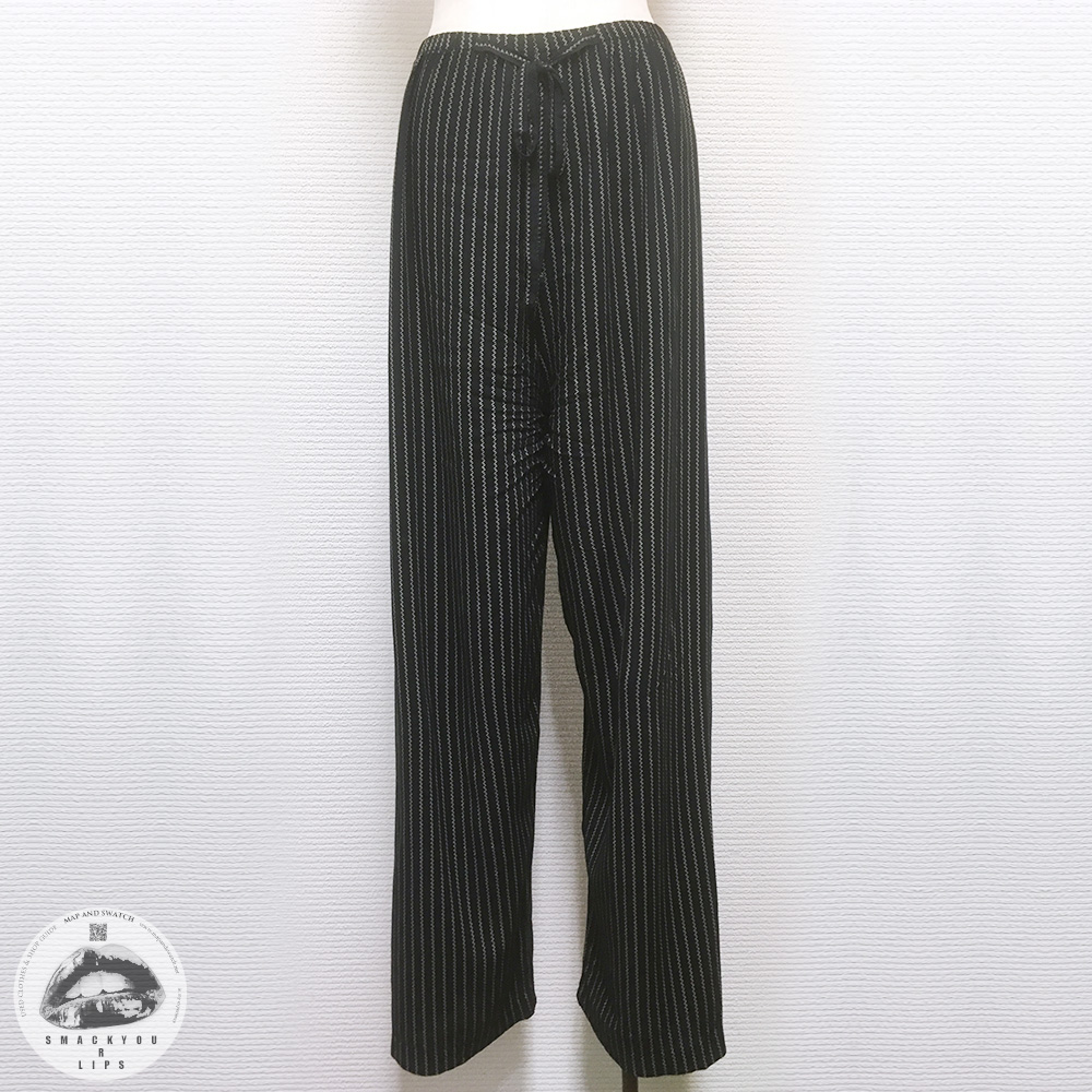 Dotted Stripe Easy Pants
