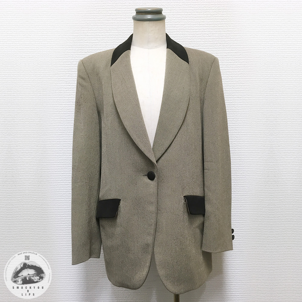 Wool Gabardine Jacket ”EA”